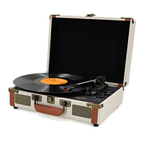 Проигрыватель виниловый Ritmix LP-130B белый Проигрыватель виниловый Ritmix LP-130B белый