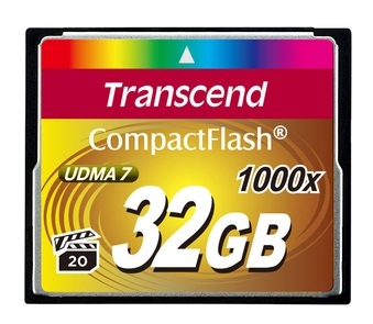 картинка Transcend TS32GCF1000, Compact Flash 32GB 1000x от интернет-магазина itsklad.kz