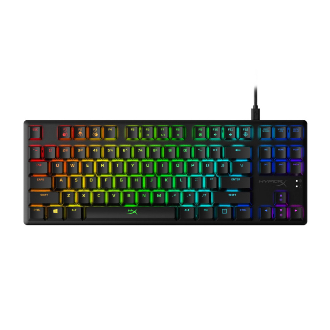 картинка Клавиатура игровая HyperX Alloy Origins Core 639N7AA#ACB Red TKL (US) от интернет-магазина itsklad.kz