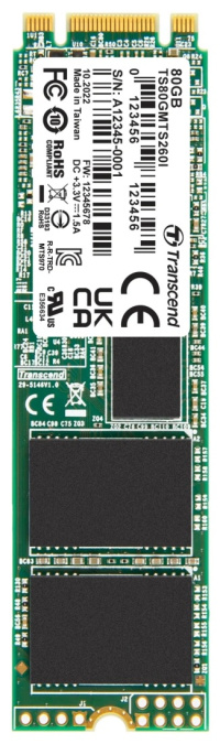 картинка Жесткий диск SSD 80GB Transcend TS80GMTS260I M2 от интернет-магазина itsklad.kz