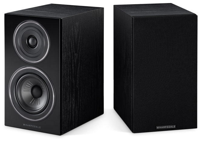 картинка Полочная акустическая система Wharfedale Diamond 12.2 Цвет: Черный дуб [black OAK] от интернет-магазина itsklad.kz