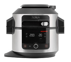 Мультипечь 11в1 Ninja Foodi SmartLid OL550 стальной/черный