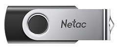 USB Флеш 256GB 3.0 Netac U505 NT03U505N-256G-30BK серебристый/черный