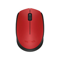 Мышь беспроводная Logitech M171 красный