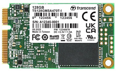 Жесткий диск SSD 128GB Transcend TS128GMSA470TI-VS1