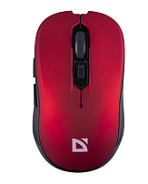 Мышь беспроводная Defender Gassa MM-105 бесшумная красный