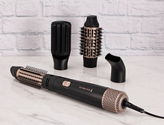 Фен-щетка Remington AS7580 черный/золотой