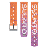 Ремешок силиконовый для часов Suunto 22 мм POWER ORANGE