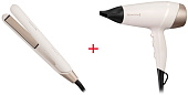 Выпрямитель Remington S4740 белый + Фен D4740 белый